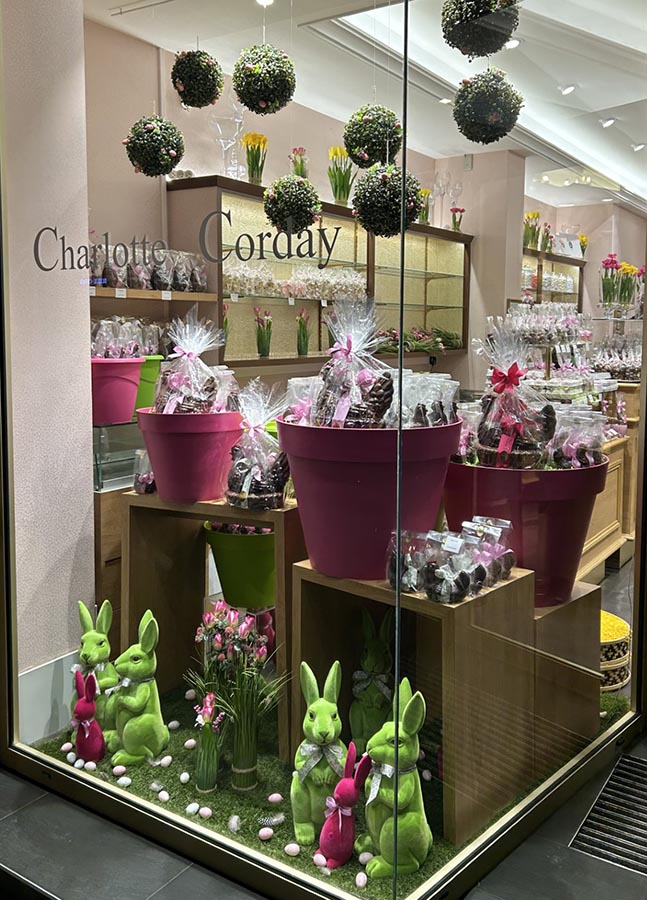 Joyeuses Pâques 2026 - Chocolaterie Charlotte Corday - Caen